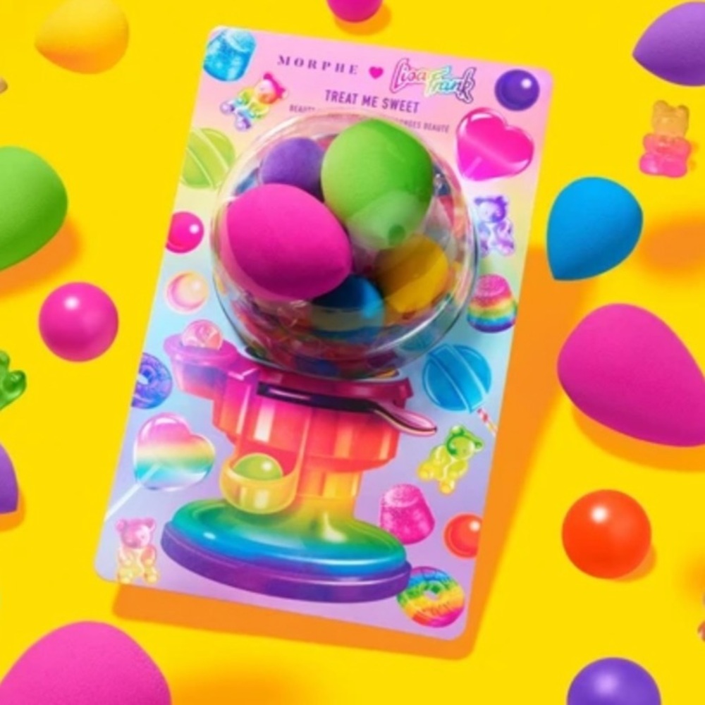 Morphe ❤️ Lisa Frank Sponge Set